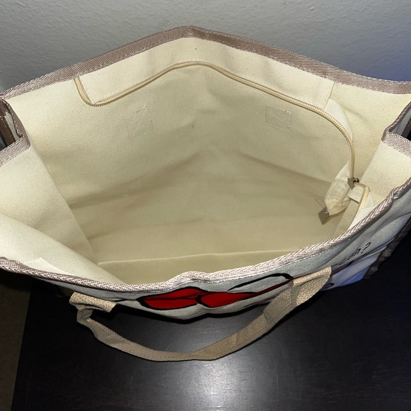 Hello Kitty Canvas Tote Bag – Cute & Spacious Shoulder Bag - Picture 4 of 6